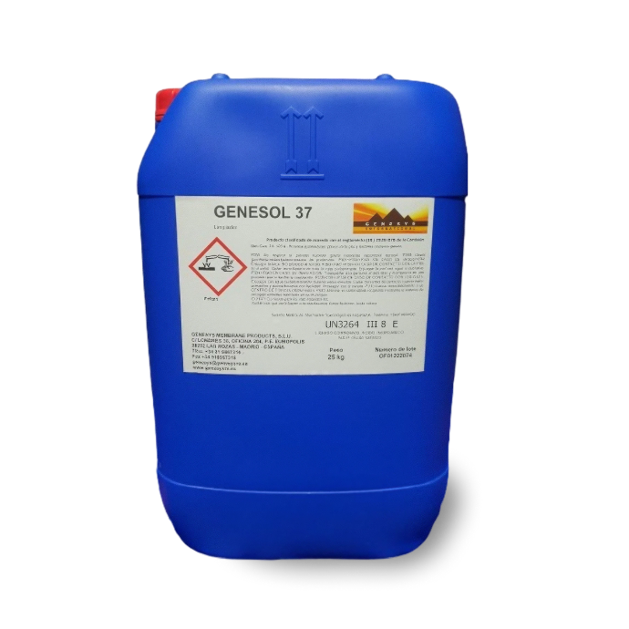 GENESOL 37- LIMPIADOR ÁCIDO DE MEMBRANAS