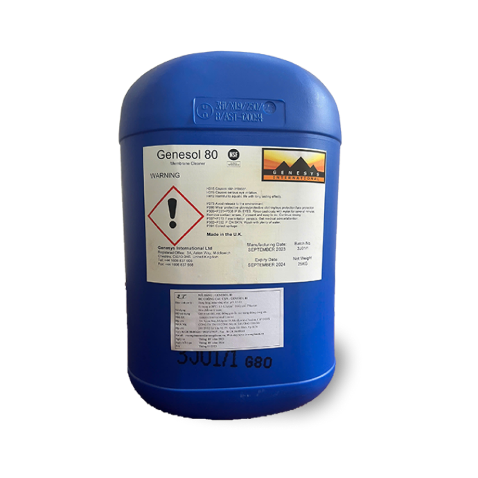 GENESOL 80 - LIMPIADOR ALCALINO DE MEMBRANAS