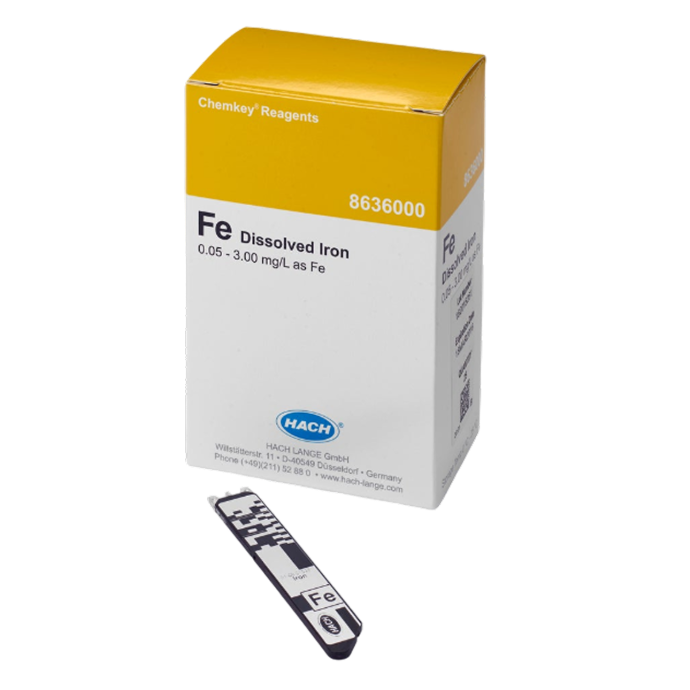 REACTIVOS CHEMKEY HIERRO DISUELTO