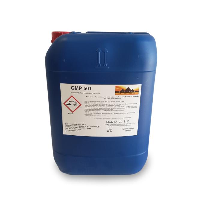 GMP 501 - ANTIINCRUSTANTE-ANTICORROSIVO PARA CIRCUITOS CERRADOS
