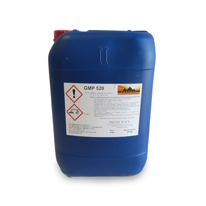 GMP 520 - ANTIINCRUSTANTE Y ANTICORROSIVO PARA CIRCUITOS CERRADOS