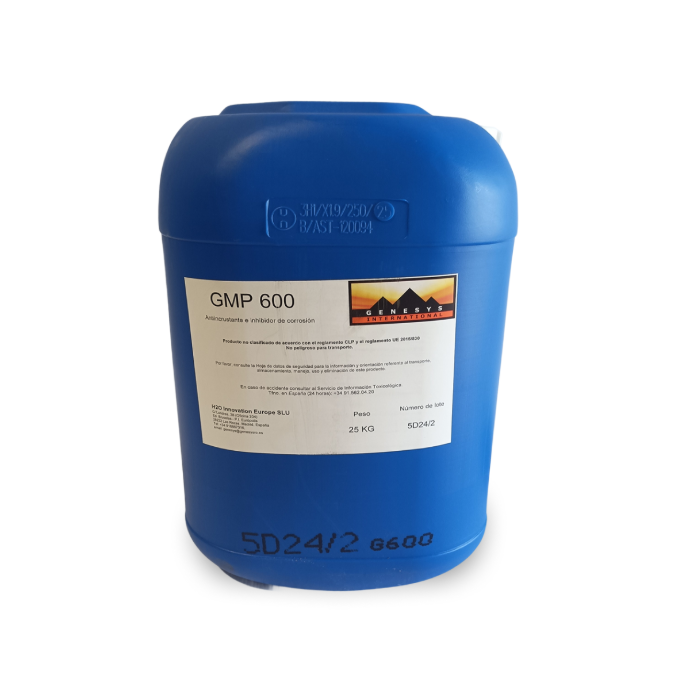 GMP 600 - INHIBIDOR DE CORROSIÓN E INCRUSTACIÓN PARA CIRCUITOS CERRADOS